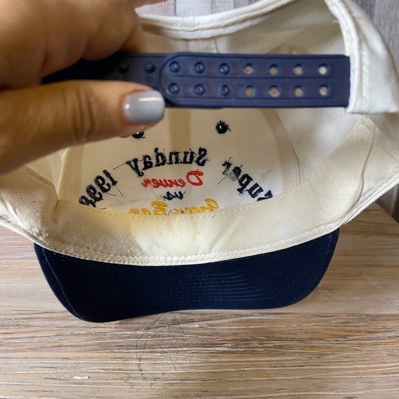 Vintage Super Sunday 1998 Denver vs Green Bay Majestic Hat - Picture 7 of 7